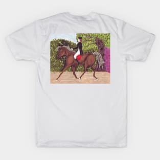 Dressage Horse English Style Riding T-Shirt